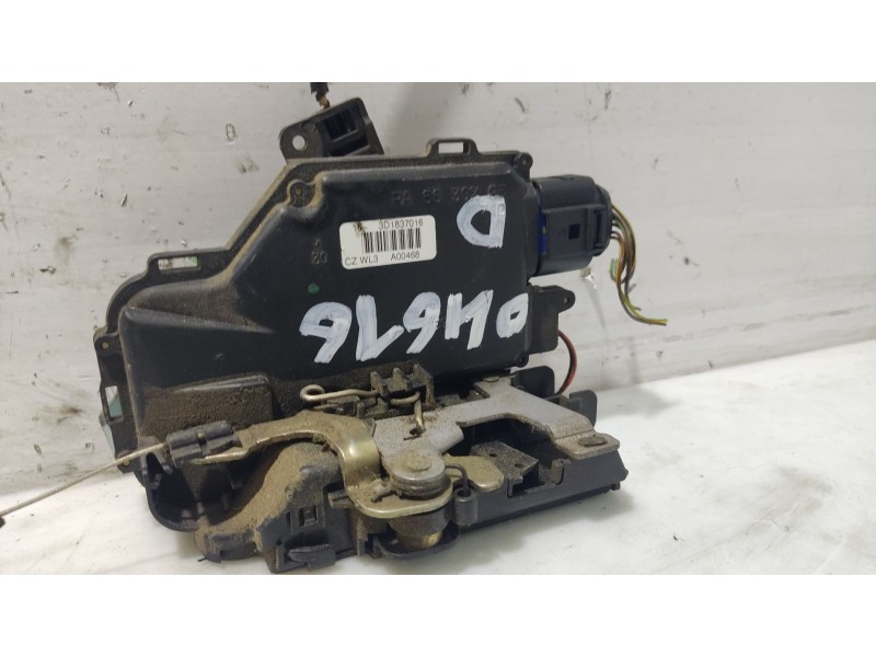 Recambio de cerradura puerta delantera derecha para skoda octavia berlina (1z3) active referencia OEM IAM 3D1837016AC  
