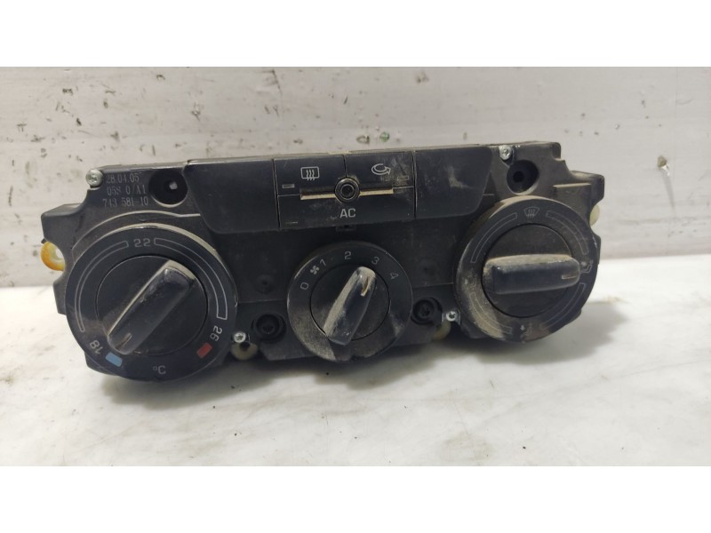 Recambio de mando calefaccion / aire acondicionado para skoda octavia berlina (1z3) active referencia OEM IAM 1Z0820047KFKZ 7435