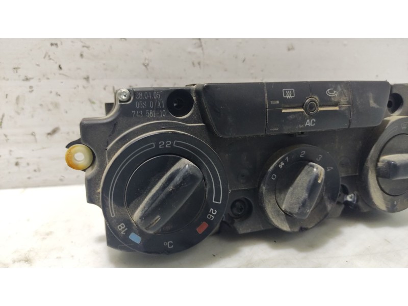 Recambio de mando calefaccion / aire acondicionado para skoda octavia berlina (1z3) active referencia OEM IAM 1Z0820047KFKZ 7435