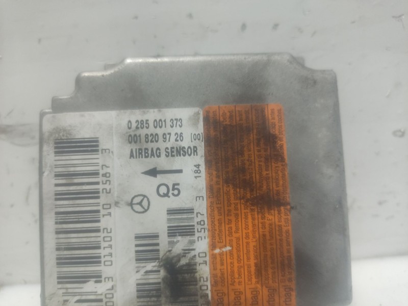Recambio de centralita airbag para mercedes-benz clase c (w203) berlina referencia OEM IAM 0285001373  0018209726