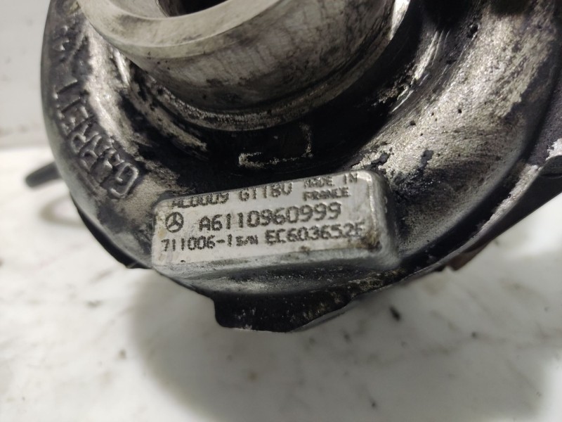 Recambio de turbocompresor para mercedes-benz clase c (w203) berlina referencia OEM IAM A6110960999  711006-1