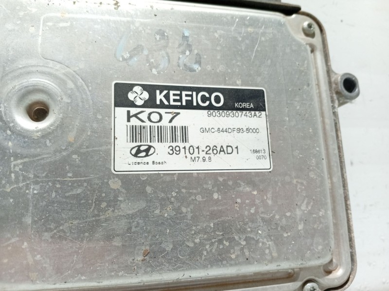 Recambio de centralita motor uce para hyundai accent (mc) referencia OEM IAM 3910126AD1  9030930743A2