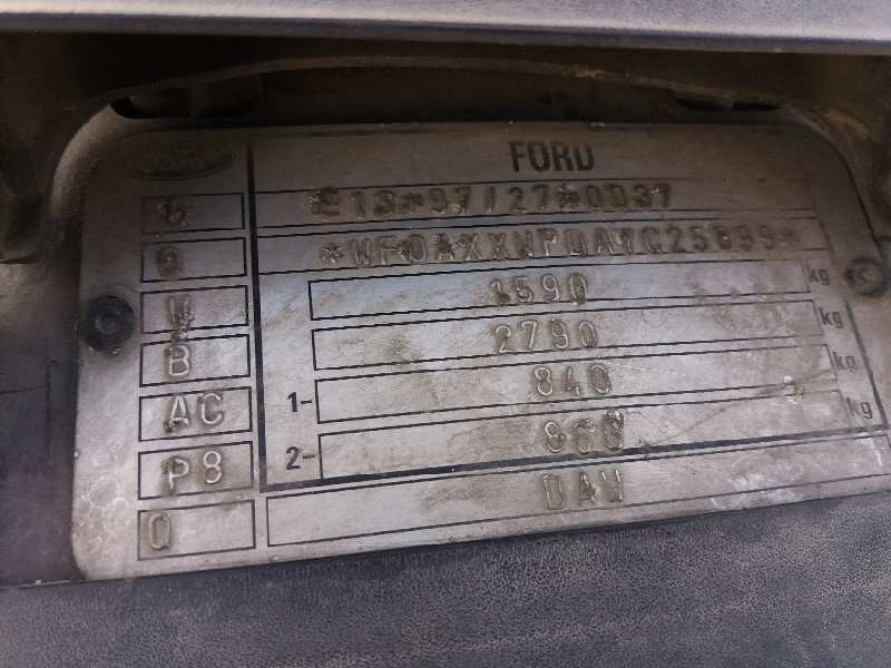 ford focus berlina (cak) ambiente   |   08.98 - 12.04 | 1998 - 2004 | 101 cv / 74 kw del año 1998