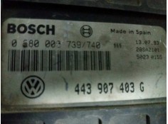 Recambio de centralita motor uce para  referencia OEM IAM 0280000739740 443907403G  2