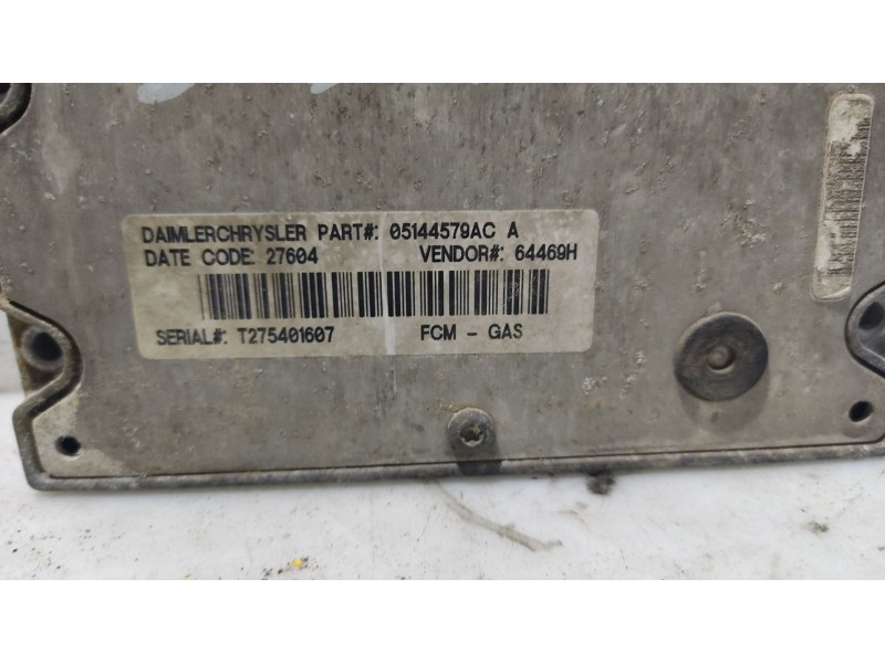 Recambio de centralita de inyección para chrysler voyager (rg) 2.8 crd cat referencia OEM IAM 05144579AC  