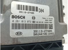 Recambio de centralita motor uce para kia carens iii monospace (un) 2.0 crdi 140 referencia OEM IAM 3911327485 90UN4T0EI04S 0281 2