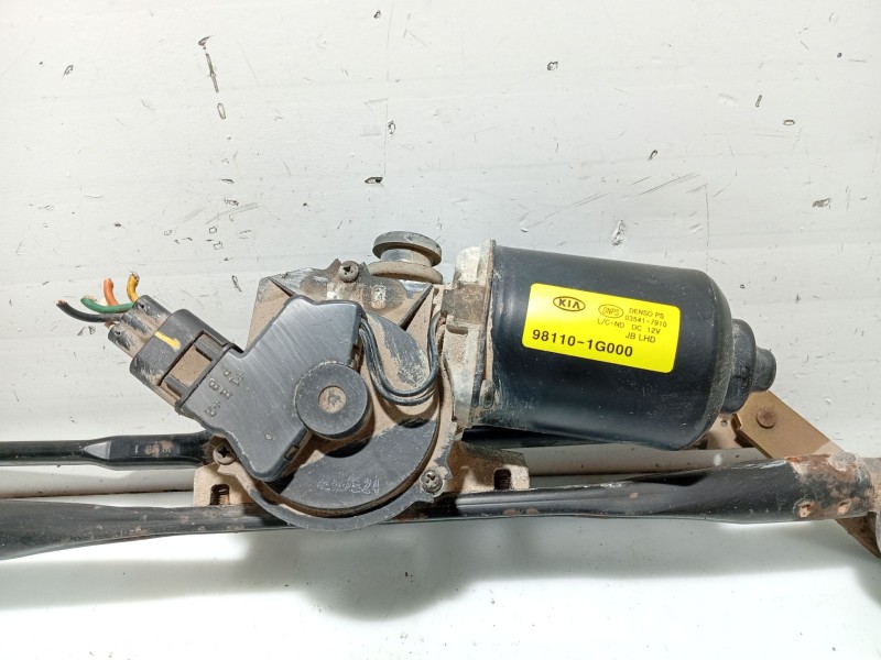 Recambio de motor limpia delantero para hyundai accent (mc) referencia OEM IAM 981101G000 981201G000 