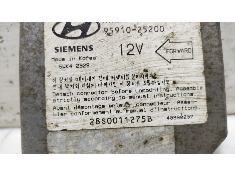 Recambio de centralita airbag para hyundai accent (lc) referencia OEM IAM 0  
