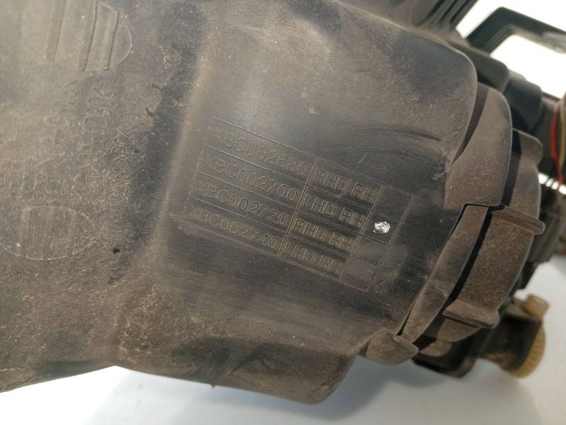 Recambio de faro derecho para mg serie 45 (rt) referencia OEM IAM XBC002700 XBC002740 