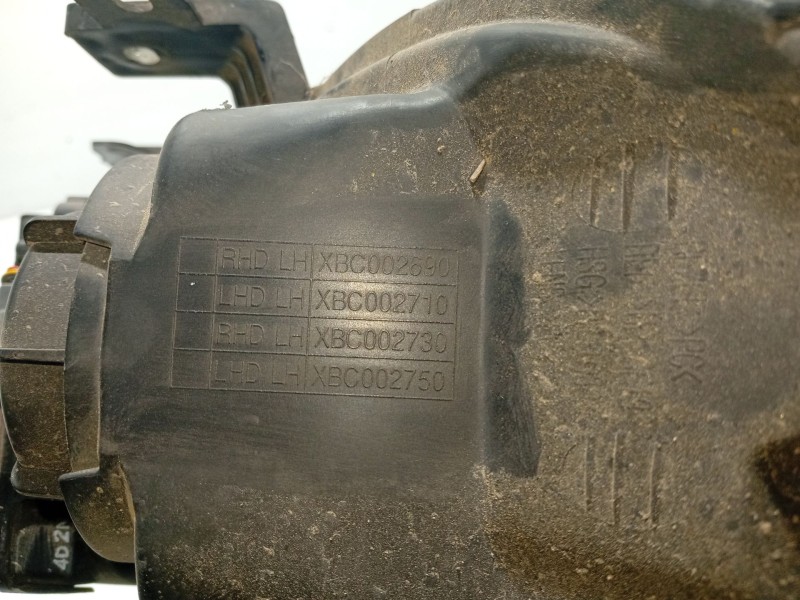 Recambio de faro izquierdo para mg serie 45 (rt) referencia OEM IAM XBC002710 XBC002750 