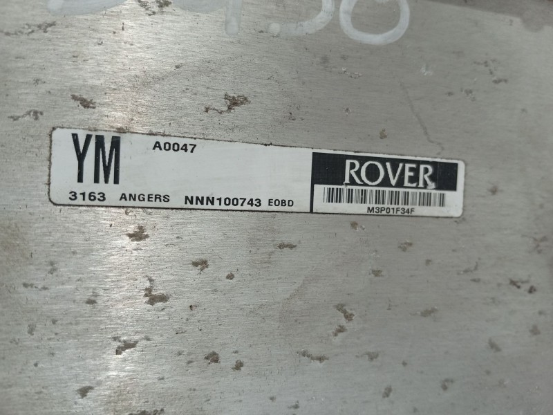 Recambio de centralita motor uce para mg serie 45 (rt) referencia OEM IAM NNN100743  M3P01F34F