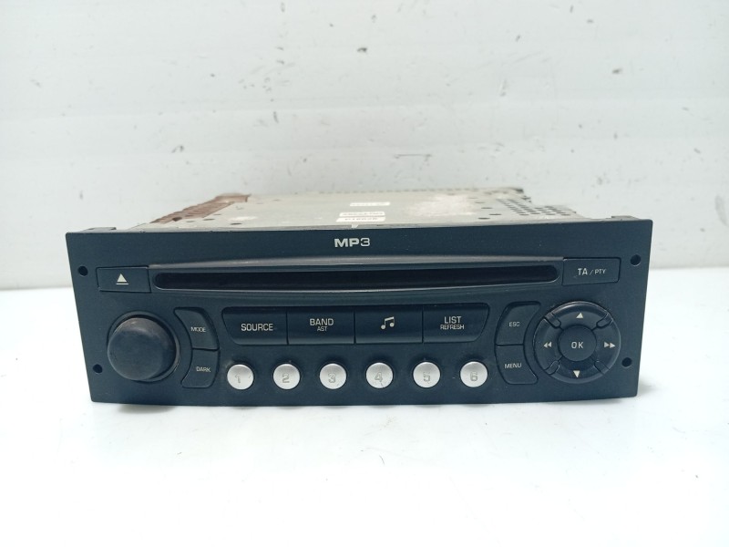 Recambio de sistema audio / radio cd para peugeot 207 sw referencia OEM IAM 96660454XT  A2C53284714