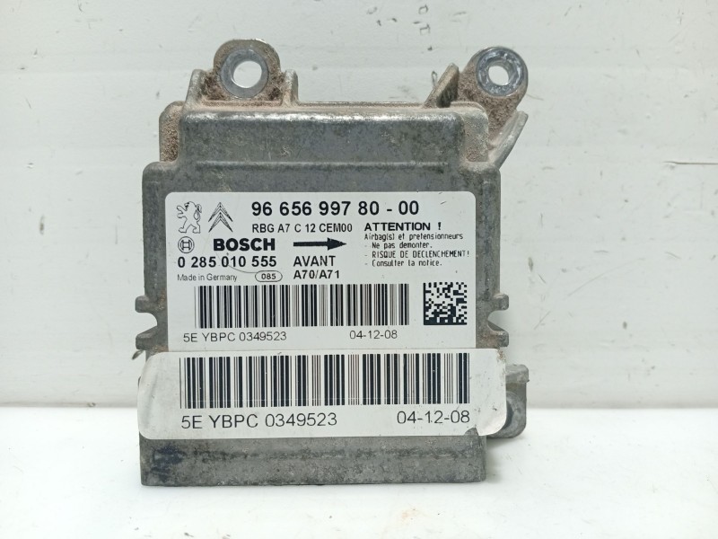 Recambio de centralita airbag para peugeot 207 sw referencia OEM IAM 9665699780  0285010555