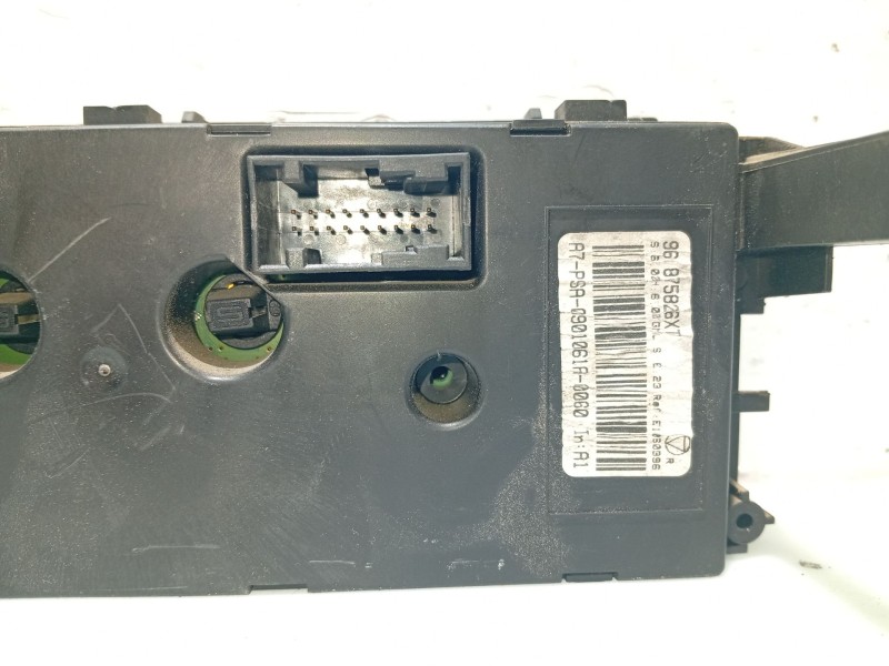 Recambio de mando climatizador para peugeot 207 sw referencia OEM IAM 96875826XT  