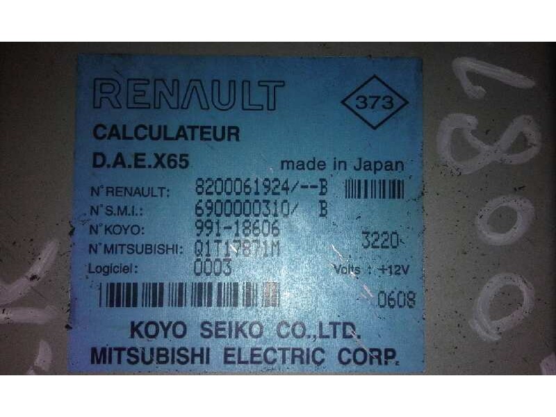 Recambio de modulo electronico para renault clio ii fase ii (b/cb0) generique   |   06.01 - 12.03 | 2001 - 2003 | 58 cv / 43 kw 