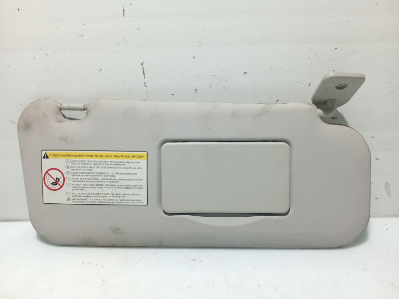 Recambio de parasol derecho para peugeot 207 sw referencia OEM IAM 16064158BJ  