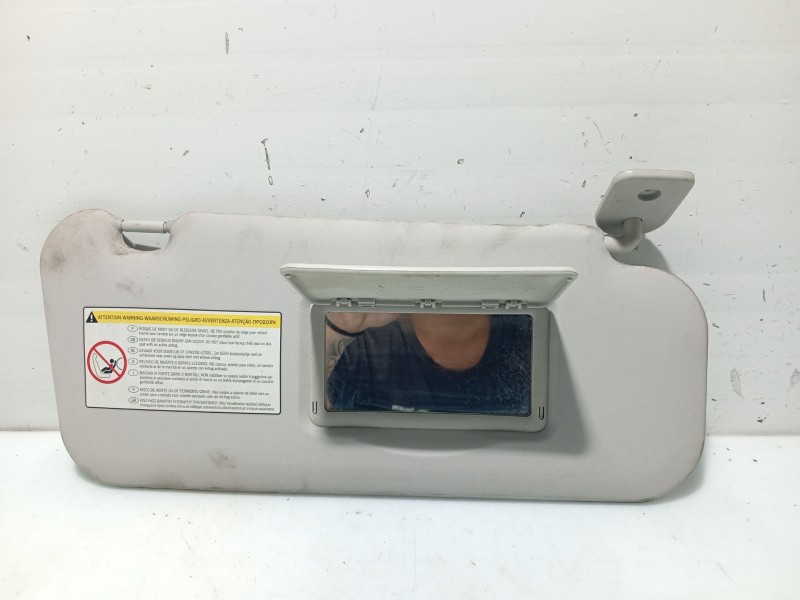 Recambio de parasol derecho para peugeot 207 sw referencia OEM IAM 16064158BJ  