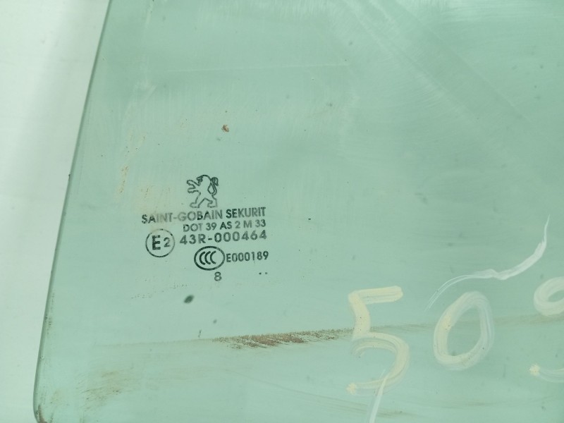 Recambio de luna trasera izquierda para peugeot 207 sw referencia OEM IAM 9203HQ  