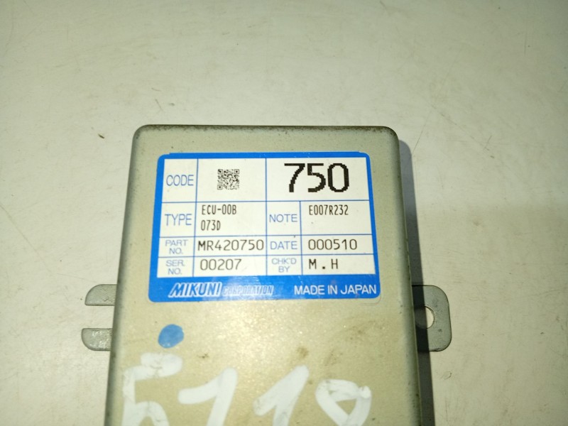 Recambio de modulo electronico para mitsubishi galant viii (ea_) 2.4 gdi (ea3a) referencia OEM IAM MR420750  
