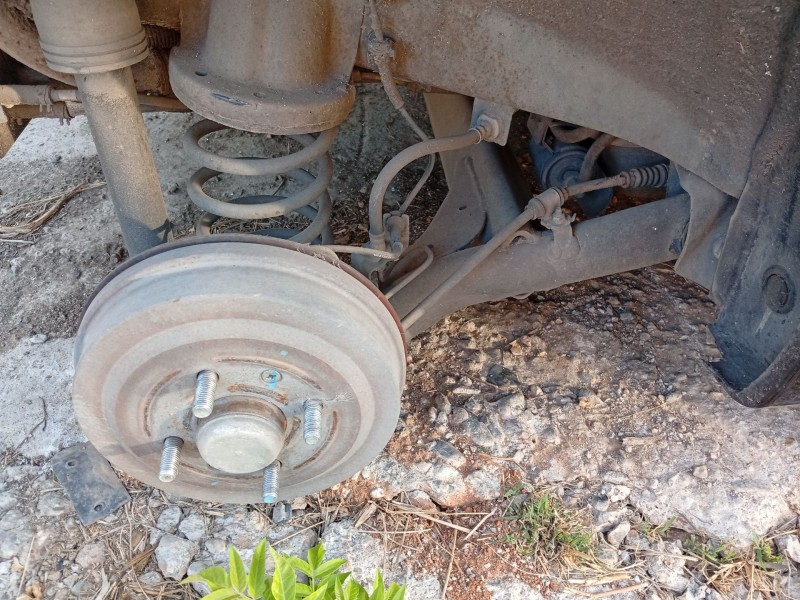 Recambio de puente trasero para chevrolet aveo / kalos hatchback (t250, t255) 1.4 referencia OEM IAM 96535111  