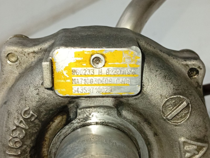 Recambio de turbocompresor para nissan micra (k12e) referencia OEM IAM 14411BN701  