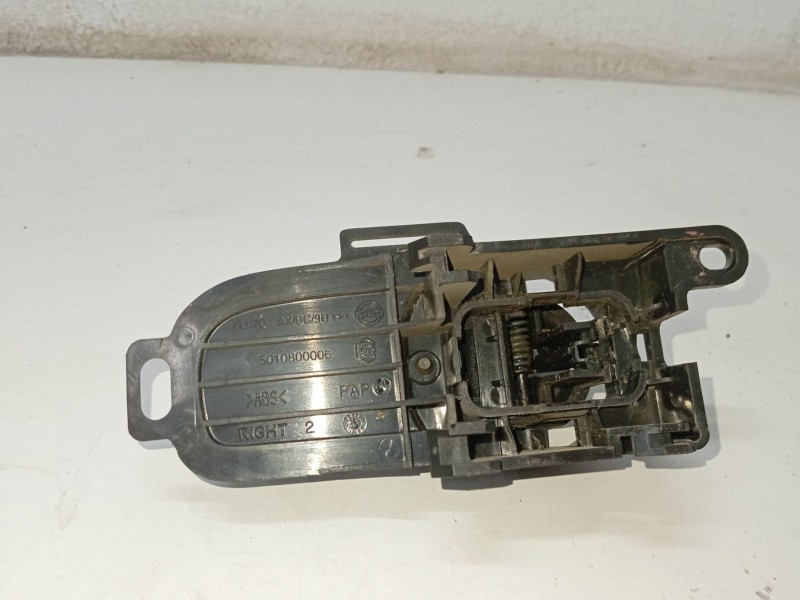 Recambio de maneta interior trasera derecha para nissan micra (k12e) referencia OEM IAM 80670AX611 5010800006 80670