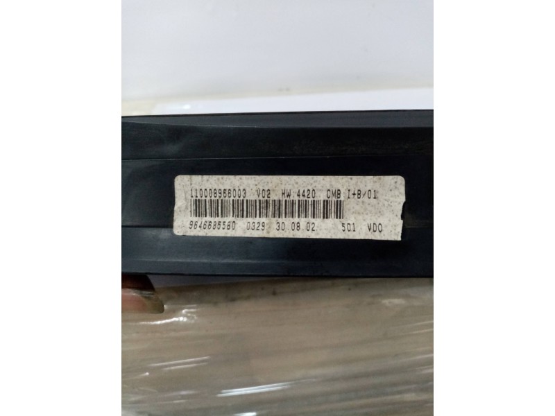 Recambio de cuadro instrumentos para  referencia OEM IAM 9646685580  