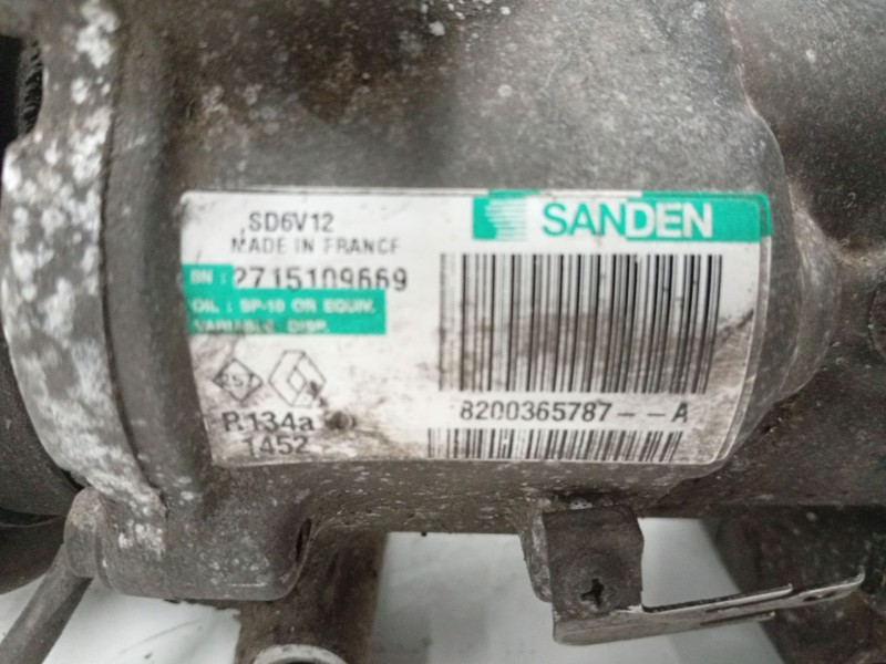 Recambio de compresor aire acondicionado para nissan micra (k12e) referencia OEM IAM 0  