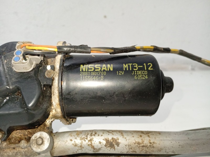 Recambio de motor limpia delantero para nissan micra (k12e) referencia OEM IAM 28810AX70A 28810AX700 