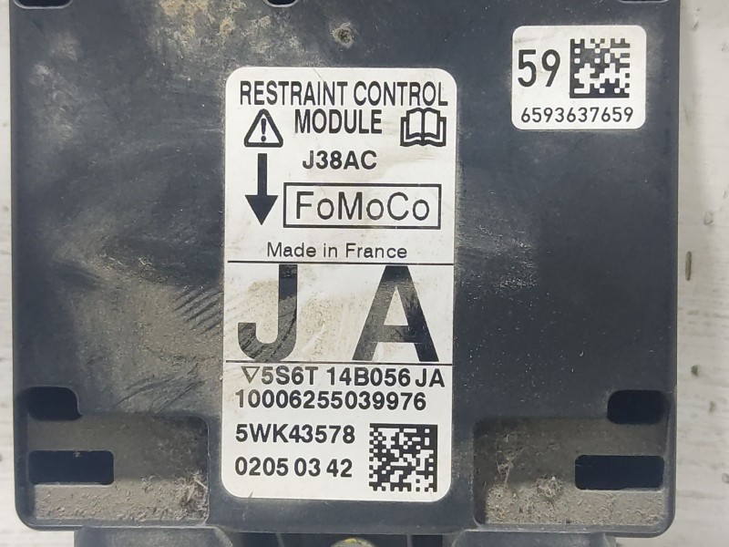 Recambio de centralita airbag para ford fusion (ju_) 1.4 tdci referencia OEM IAM   