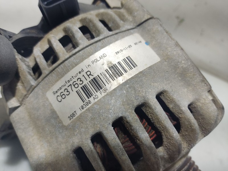 Recambio de alternador para ford fusion (ju_) 1.4 tdci referencia OEM IAM C637631R 1545138 
