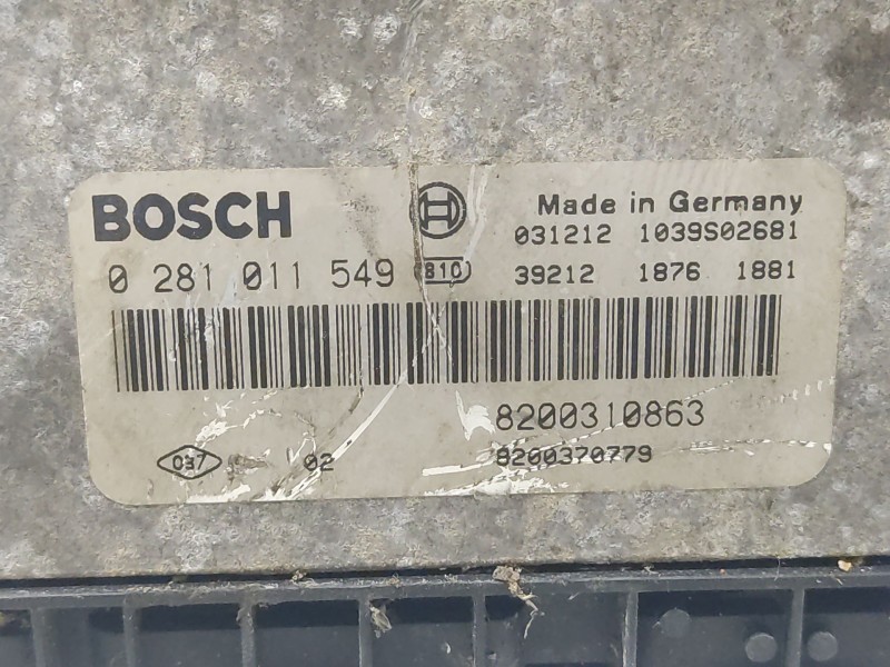 Recambio de centralita motor uce para renault megane ii berlina 5p referencia OEM IAM 0  