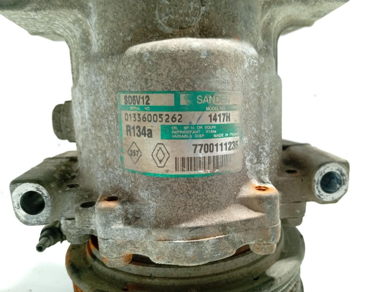 Recambio de compresor aire acondicionado para renault kangoo (f/kc0) referencia OEM IAM 8200509067 7700111235 7701499970