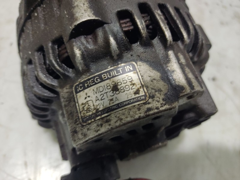 Recambio de alternador para mitsubishi colt (ca0) referencia OEM IAM MD1896659 A2T38892 