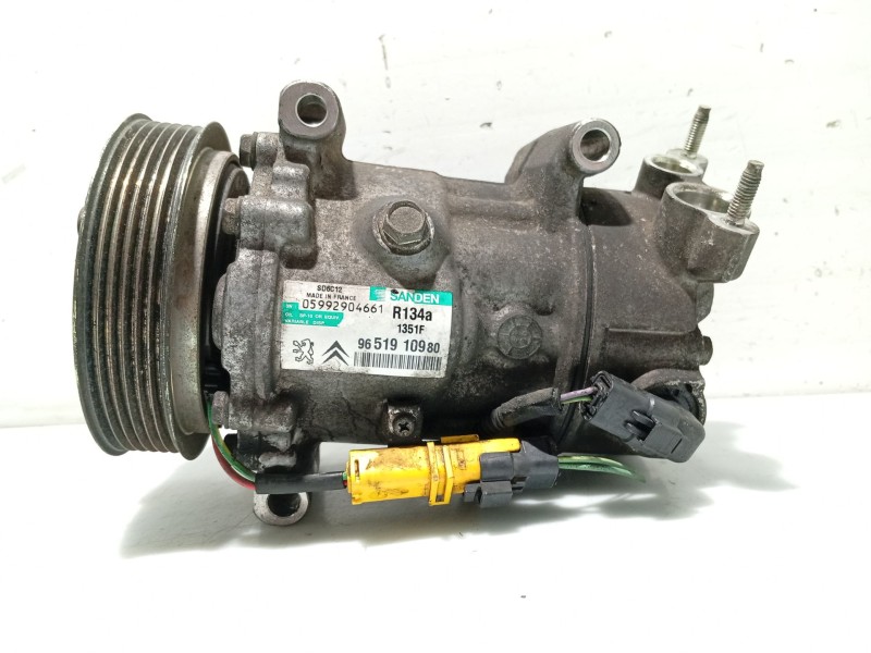 Recambio de compresor aire acondicionado para citroën c4 berlina referencia OEM IAM 6453ZZ 9651910980 