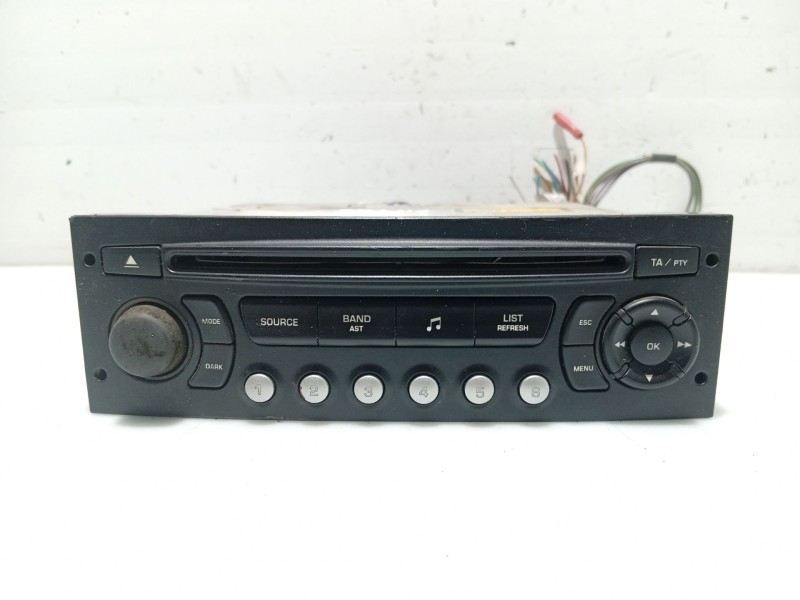 Recambio de sistema audio / radio cd para citroën c4 berlina referencia OEM IAM 9659138977  