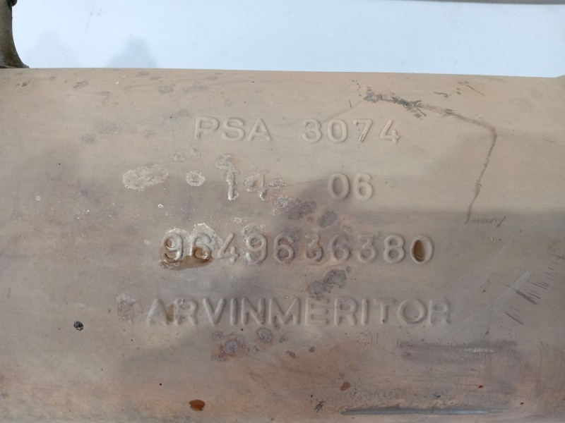 Recambio de tubo escape trasero para citroën c4 berlina referencia OEM IAM 1730H5 9649636380 