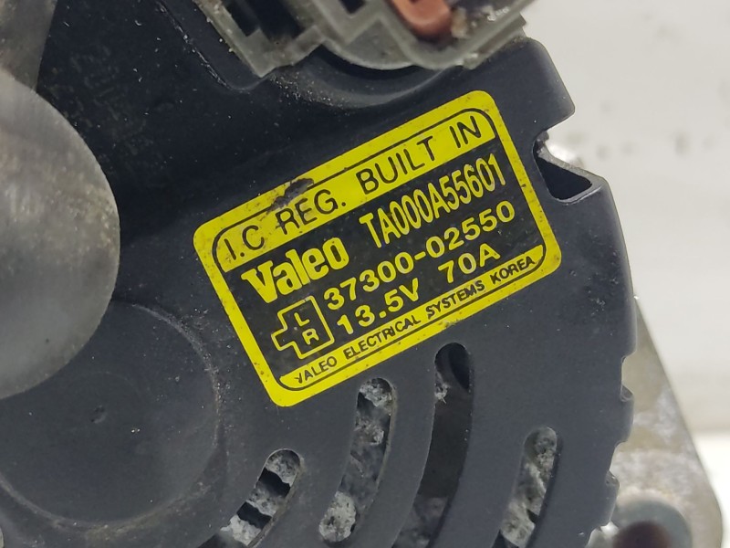 Recambio de alternador para hyundai getz (tb) 1.1 referencia OEM IAM 3730002550  TA000A55601