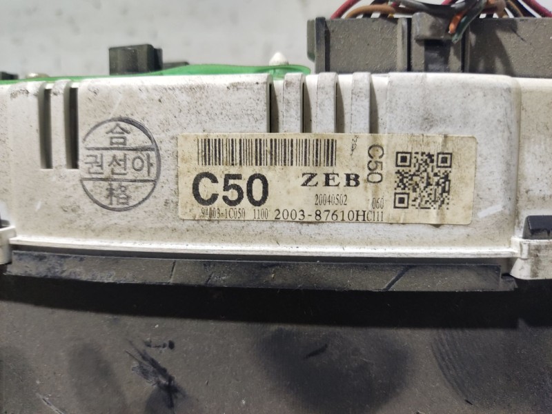 Recambio de cuadro instrumentos para hyundai getz (tb) 1.1 referencia OEM IAM 940031C050  