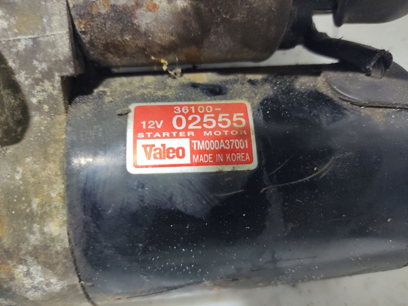 Recambio de motor de arranque para hyundai getz (tb) 1.1 referencia OEM IAM 3610002555  TM000A7001