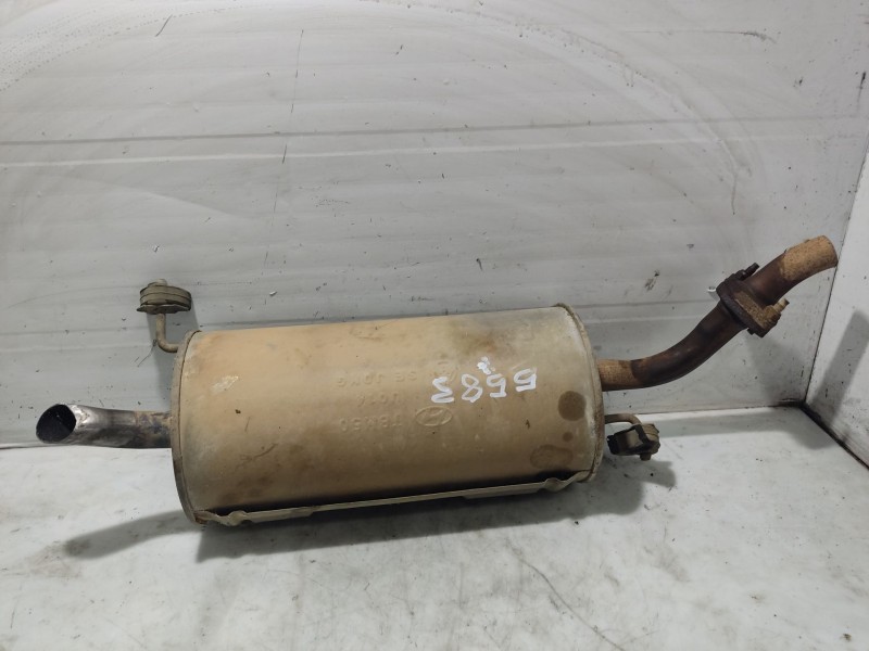 Recambio de silenciador trasero para hyundai getz (tb) 1.1 referencia OEM IAM 287301C025  