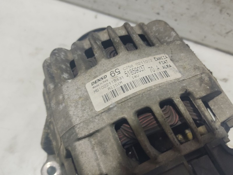 Recambio de alternador para fiat punto evo (199_) 1.4 16v referencia OEM IAM   