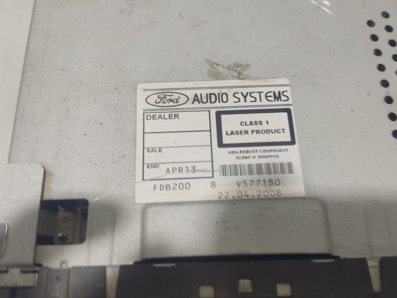 Recambio de sistema audio / radio cd para ford fiesta (cbk) referencia OEM IAM 0  