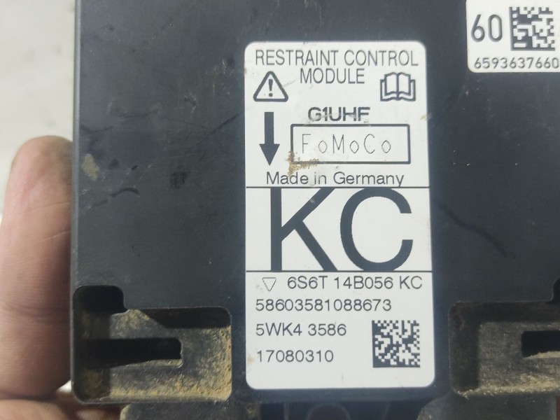 Recambio de centralita airbag para ford fiesta (cbk) referencia OEM IAM 0  