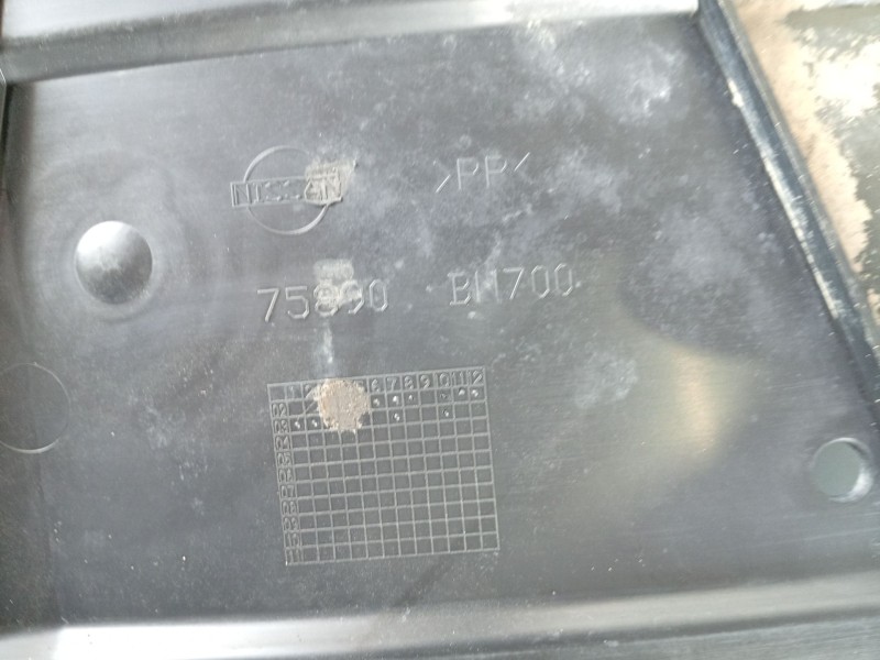 Recambio de cubrecarter para nissan almera ii hatchback (n16) 1.5 dci referencia OEM IAM 75890BN700  