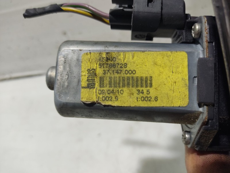 Recambio de elevalunas delantero derecho para fiat punto evo (199_) 1.4 16v referencia OEM IAM 51786728  