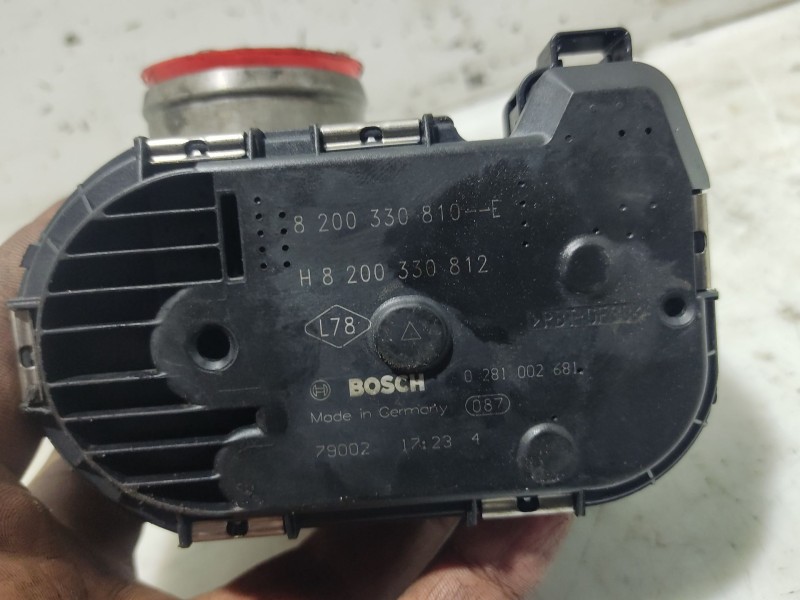 Recambio de caja mariposa para renault scenic ii confort expression referencia OEM IAM 8200330810  0281002681