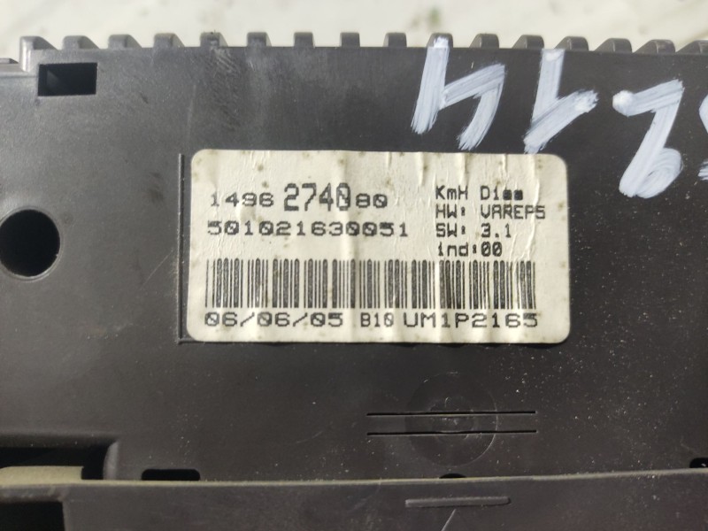 Recambio de cuadro instrumentos para fiat ulysse (179) referencia OEM IAM 0001483981689  