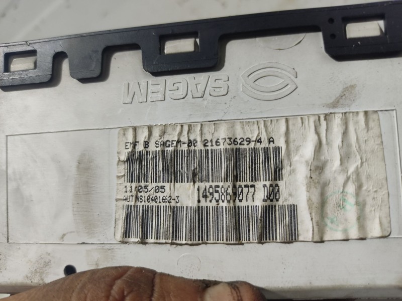 Recambio de pantalla multifuncion para fiat ulysse (179) referencia OEM IAM   