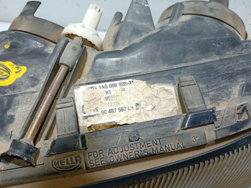 Recambio de faro izquierdo para opel omega b referencia OEM IAM 1216497 90487567 1AG006920